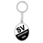 Schlüsselanhänger Metall-Logo