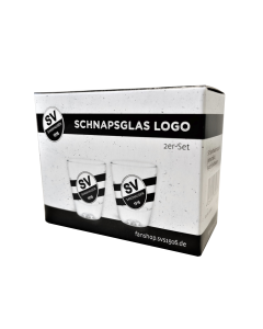 Schnapsglas Logo 2er-Set